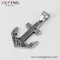 33445 xuping Mode Edelstahl Schmuck Viking Anker Form Kreuz Anhänger